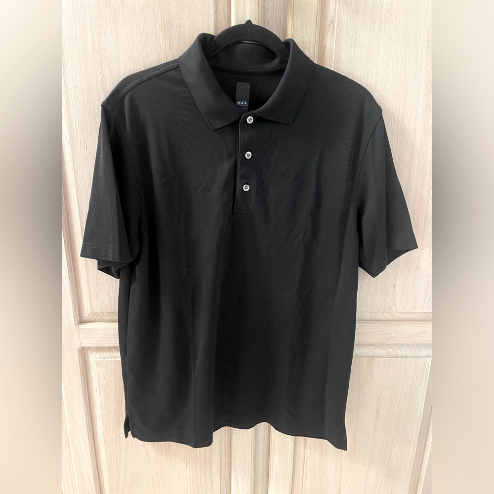 PGA Black Polo Shirt (Medium)